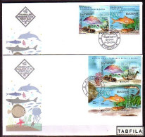 BULGARIA - 2024 - Europa-CEPT - Marine Flora And Fauna - 2.FDC - Lettres & Documents