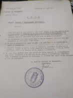 Lettre, Armée Luxembourgeoise 1954 - Lettres & Documents