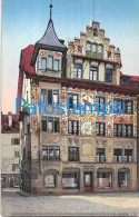 229641 SWITZERLAND LUZERN DORNACHER HOUSE POSTAL POSTCARD - Other & Unclassified