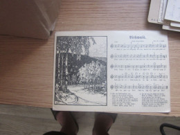 Birkwald Note Old Postcards - Music And Musicians