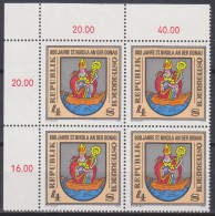 1981 , Mi 1693 ** (1) - 4er Block Postfrisch -  800 Jahre St Nikola An Der Donau - Neufs