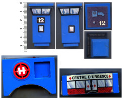 Miniature MICRO MACHINES Galoob 1989 - Accessoire Circuit Motorisé : CENTRE D’URGENCE - 6916 - Autres & Non Classés