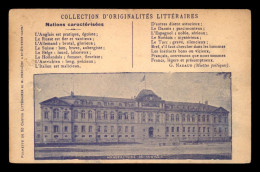 ECRIVAINS - COLLECTION D'ORIGINALITES LITTERAIRES - NATIONS CARACTERISEES PAR G. NADAUD - Ecrivains