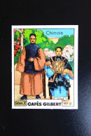 Chromo "Cafés GILBERT" - Série 10 "LES PEUPLES DU MONDE" - Tea & Coffee Manufacturers