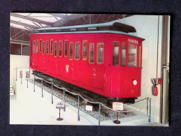 Cp, Chemin De Fer, Funiculaire De Fourvière, 1900-1970, Vierge, Musée Henri Malartre, Lyon - Funiculaires