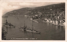 CPSM Villefranche Sur Mer-La Rade-2-Timbre       L2954 - Villefranche-sur-Mer