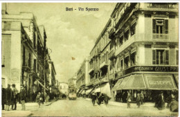 X1956) BARI CARTOLINA NON VIAGGIATA  TRAM BUS - Bari