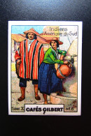 Chromo "Cafés GILBERT" - Série 10 "LES PEUPLES DU MONDE" - Tea & Coffee Manufacturers