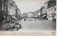 Mons   Le Marché Aux Herbes - Mons