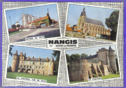 Carte Postale 77. Nangis  Très Beau Plan - Nangis