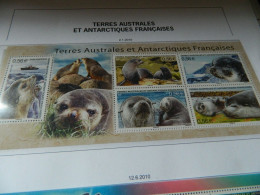 Bloc Feuillet Taaf De 2010 - Unused Stamps