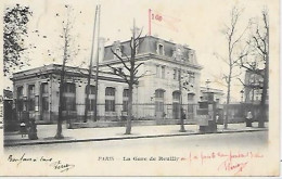 CPA Paris La Gare De Reuilly - District 12