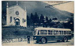 UN SALUTO DA MASLIANICO - COMO - 1946 - FILOBUS - AUTOBUS - PULLMAN - Vedi Retro - Formato Piccolo - Como