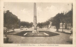 Postcard France Mulhouse Monument De Grande Guerre - Mulhouse