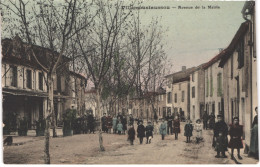 FR11 VILLEMOUSTAUSSOU - épicerie Gout - Glacée Colorisée - Avenue De La Mairie - Animée - Belle - Altri & Non Classificati