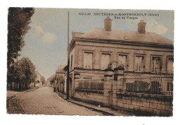 BRUYERES ET MONTBERAULT -(Aisne) - Rue De Vorges - Sonstige & Ohne Zuordnung