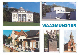 Postcard > Europe > Belgium > East Flanders > Waasmunster Multi Views - Waasmunster
