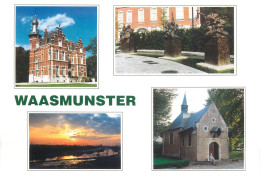 Postcard > Europe > Belgium > East Flanders > Waasmunster Multi Views - Waasmunster