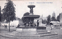 OUDENAARDE -  AUDENARDE -  Fontaine Au Quai Louise Marie - Oudenaarde