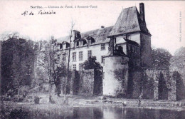 72 - Sarthe -  Chateau De VASSE A Rouesse Vasse - Other & Unclassified