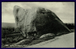 Ref 1655 - 1916 Postcard - Dog Rock Albany Western Australia - 1d Rate To UK Good Postmark - Albany