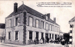 89 - Yonnne -  LA CELLE SAINT CYR - Café - Hotel Perreau - Sonstige & Ohne Zuordnung