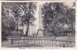 18 - Cher -  BOURGES  -  Jardin De L'évéché - Colonne Bethune Charost - Bourges