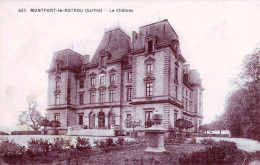 72 - Sarthe -  MONTFORT  Le ROTROU - Le Chateau - Otros & Sin Clasificación