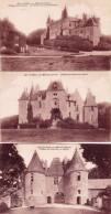 72 - Sarthe - LOT 3 CARTES - LE BREIL Sur MERIZE - Chateau De Peschere - Other & Unclassified