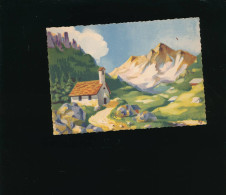 Art Peinture - Paysage Montagne Chalet  Neige - Ed André Grenoble - Malerei & Gemälde