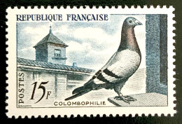 1957 FRANCE N 1091 - COLOMBOPHILIE - NEUF** - Unused Stamps