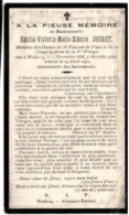 Wodecq1888 - 1912 , Emilia - Victoria - Marie - Sidonie Jouret - Obituary Notices