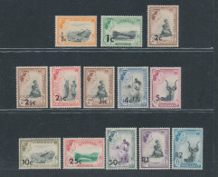 1961 SWAZILAND - Stanley Gibbons N. 65/77a - 13 Valori - MNH** - Andere & Zonder Classificatie