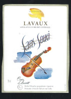 Etiquette Vin  Suisse Lavaux AOC Sans Souci  Domaine D'Aucrêt  Bahyse Sur Cully " Violon" - Autres & Non Classés