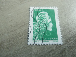 Type Marianne D'Yz - Phil@poste - Lettre Verte - Yt 5252 - Vert - Oblitéré - Année 2018 - - Used Stamps