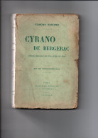 CYRANO DE BERGERAC E.Rostand  Fasquelle 1930 - Klassische Autoren
