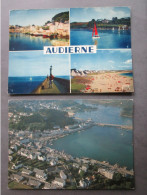 CP 29 Finistère AUDIERNE - Lot De 2 Cartes Postales - Vue Générale Sur Le Port - Multivues - Audierne