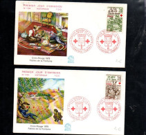 FDC 1978 CROIX ROUGE - 1970-1979