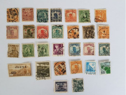 29 Timbres Ancien De Chine - Other & Unclassified