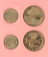 Italia 200 Lire 1996 Guardia Di Finanza + Medaglia Caserme Bergamo E Caserta - 200 Lire