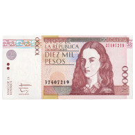 Billet, Colombie, 10000 Pesos, 2014, 2014-08-03, NEUF - Colombie