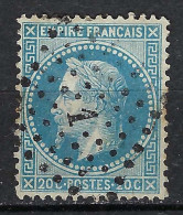 FRANCE  PC Des GC Ca.1860-75: No 1 (Abbeville) Sur Y&T 29A - 1863-1870 Napoleon III Gelauwerd