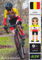 Cyclisme , JULINE DELCOMMUNE 2023 - 2024 - Radsport