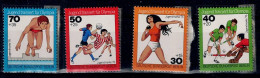 GERMANY 1976 BERLIN YOUTH TRAINING FOR OLYMPICS MI No 517-20 MNH VF!! - Unused Stamps