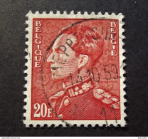 Belgie Belgique - 1951 - OPB/COB N° 848B (  1 Value )  - Leopold III Poortman -  Obl. Jemeppe Sur Meuse 1959 - Usati