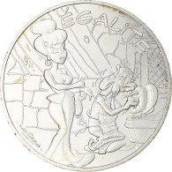 France, 10 Euro, Astérix Égalité (La Zizanie), 2015, Paris, SPL+, Argent - Frankreich