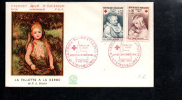 FDC 1965 CROIX ROUGE - 1970-1979