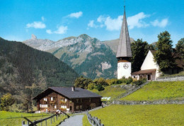 1 AK Schweiz * Die Reformierte Kirche In Wengen - Der Ort Liegt Im Berner Oberland * - Wengen