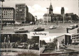 71997289 Duisburg Ruhr Rathaus Anlagen Brunnen Duisburg - Duisburg