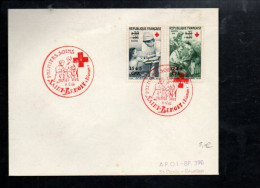 FDC 1966 CROIX ROUGE - 1970-1979